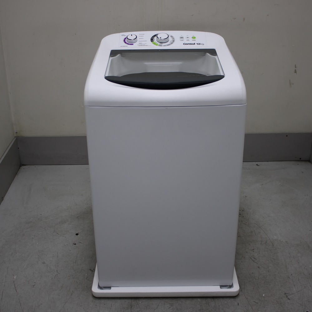 Máquina De Lavar Consul 12Kg Branca Com Dosagem Econômica E Ciclo Edredom - Cwh12bbbs1_Wexcele_Cf6236736 220V