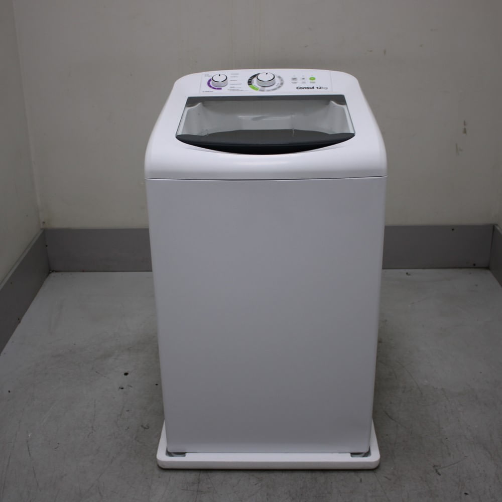 Máquina De Lavar Consul 12Kg Branca Com Dosagem Econômica E Ciclo Edredom - Cwh12bbas2_Wotimo_Cf6216830 110V