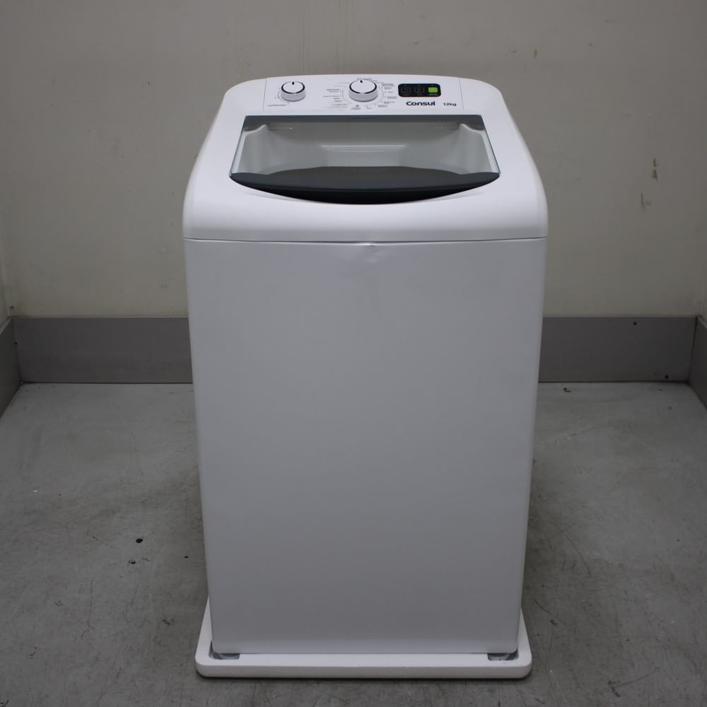 Máquina De Lavar Branca Consul 12Kg Com Dosagem Econômica E Ciclo Edredom - Cwm12abas2_Wotimo_Cf6236739 110V