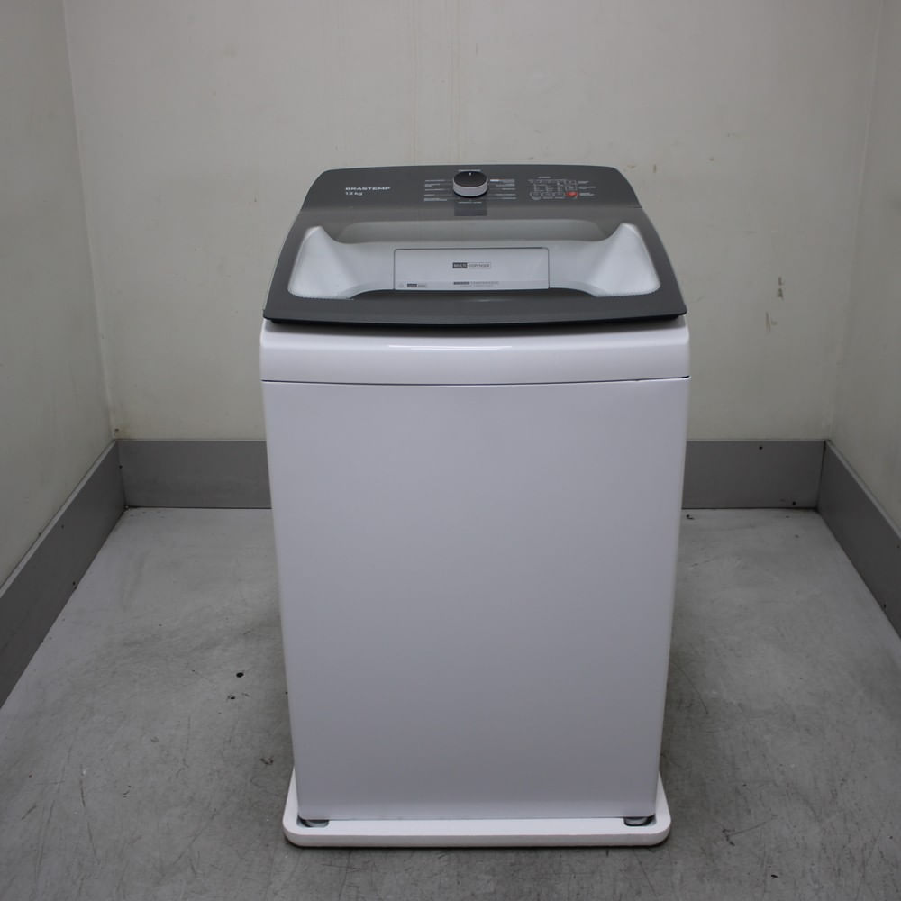 Máquina De Lavar Brastemp 13Kg Branca Com Ciclo Tira Manchas Advanced E Ciclo Antibolinha - Bwk13abbs3_Wbom_Cf6235652 220V