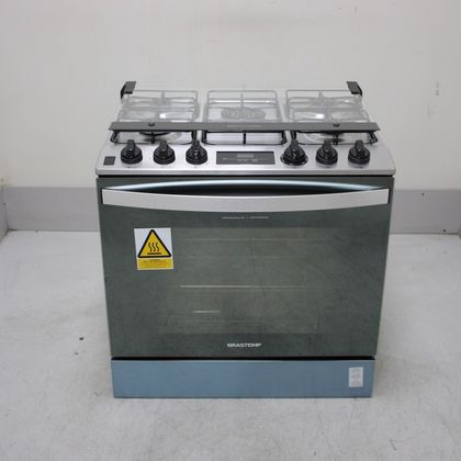 Fogão Brastemp 5 Bocas de Embutir Cor Inox com Turbo Chama e Touch Timer - BYS5PCRUS2_WOTIMO_CF6684921 BIVOLT