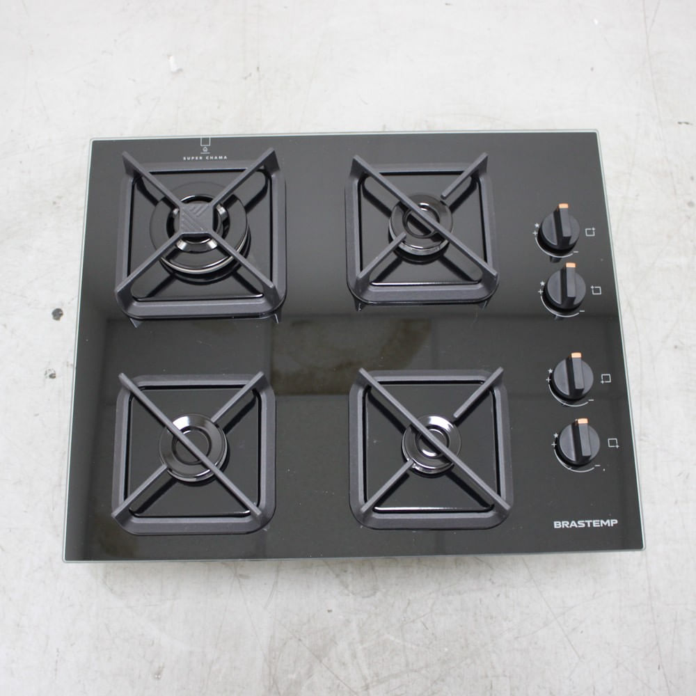 Cooktop Brastemp 4 Bocas a Gás, Grades de Ferro Fundido e Chamas Especiais - BDS62AEUS3_WBOM_CF6678124