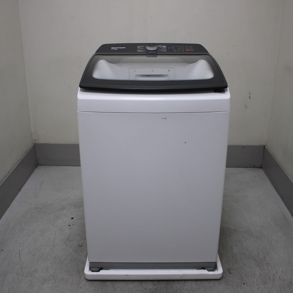 Máquina De Lavar Brastemp 17Kg Branca Com Ciclo Tira Manchas Advanced E Ciclo Antibolinha - Bwk17abas3_Wbom_Cf6216825 110V