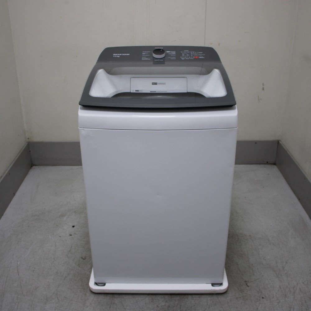 Máquina De Lavar Brastemp 13Kg Branca Com Ciclo Tira Manchas Advanced E Ciclo Antibolinha - Bwk13abas3_Wbom_Cf6216824 110V