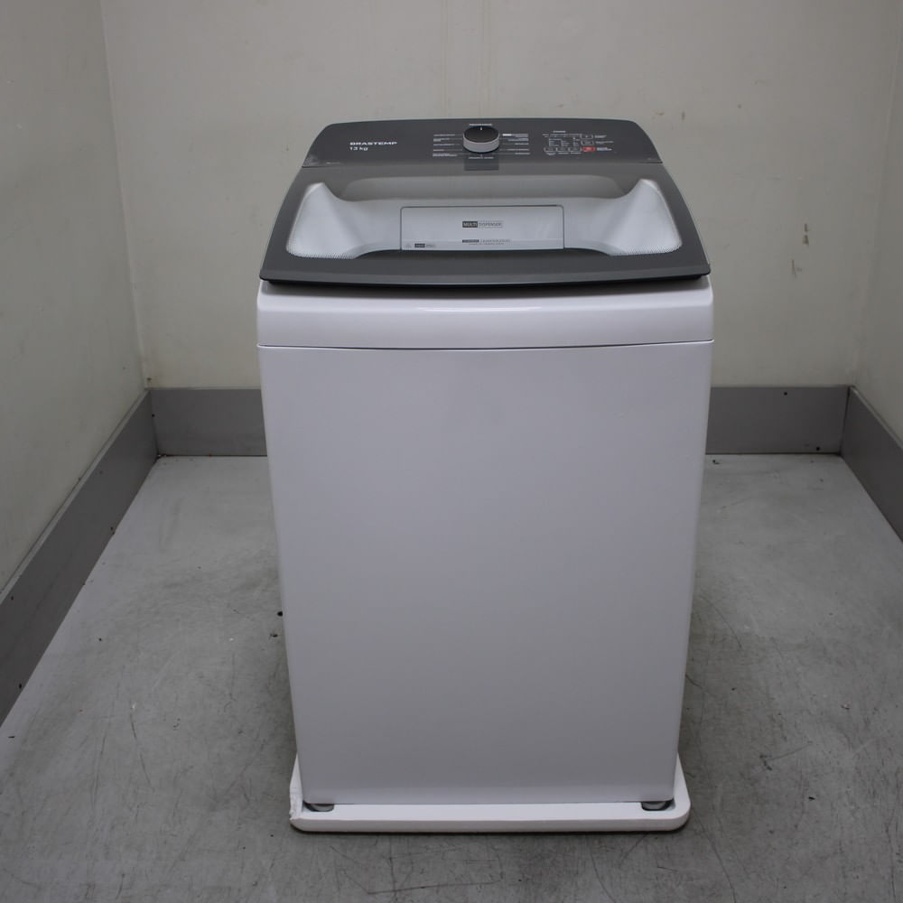 Máquina De Lavar Brastemp 13Kg Branca Com Ciclo Tira Manchas Advanced E Ciclo Antibolinha - Bwk13abbs3_Wbom_Cf6235859 220V