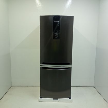 Geladeira Brastemp Eclipse Collection Frost Free Inverse A+++ 447 Litros Cor Black Inox com Smart Flow e Fresh Box - BRE57FEAS2_WOTIMO_JF6043630 110V