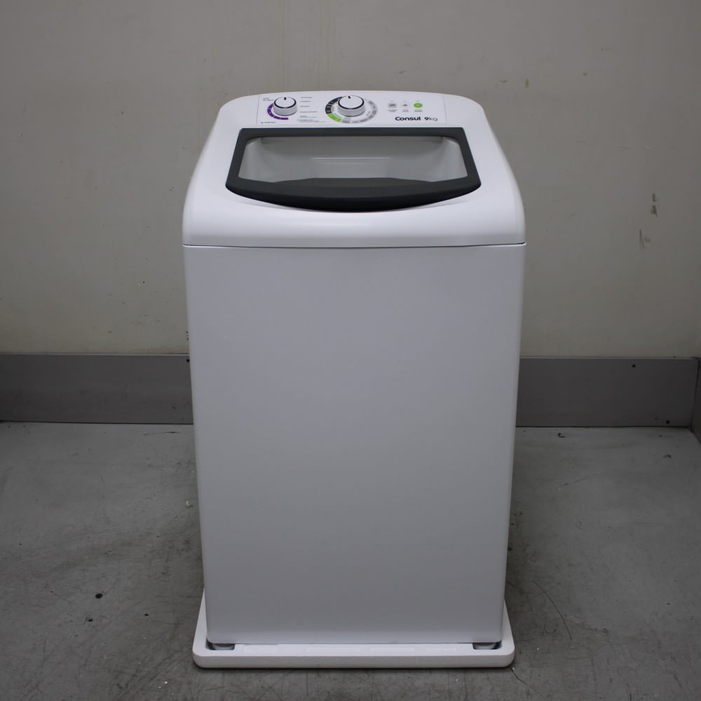 Máquina De Lavar Consul 9Kg Branca Com Dosagem Econômica E Ciclo Edredom - Cwb09bbas3_Wbom_Cg6340039 110V