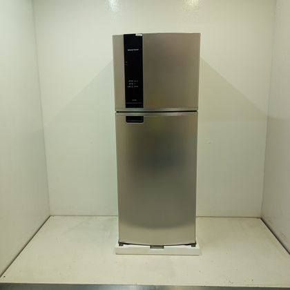 Geladeira Brastemp Frost Free Duplex A+++ 463 Litros Cor Inox com Fresh Box e Cold Room - BRM55FKAS1_WEXCELE_JG6126560 110V