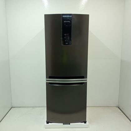 Geladeira Brastemp Eclipse Collection Frost Free Inverse A+++ 447 Litros Cor Black Inox com Smart Flow e Fresh Box - BRE57FEAS2_WOTIMO_JG6101708 110V
