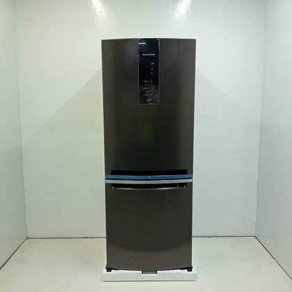 Geladeira Brastemp Eclipse Collection Frost Free Inverse A+++ 447 Litros Cor Black Inox com Smart Flow e Fresh Box - BRE57FEAS2_WOTIMO_JG6102120 110V