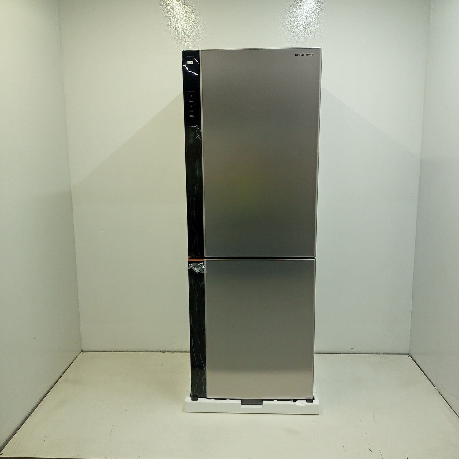 Geladeira Inteligente B= Smart Brastemp Frost Free Inverse 500 Litros Cor Inox - Bre66akxs3_Wbom_Jg6126558 Bivolt