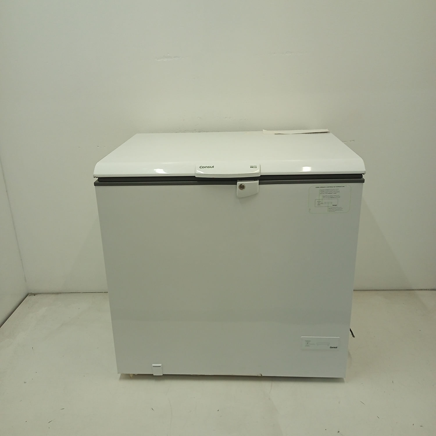 Freezer Horizontal Consul 307 Litros Branco - Cha31mbbs3_Wbom_Jg6072678 220V