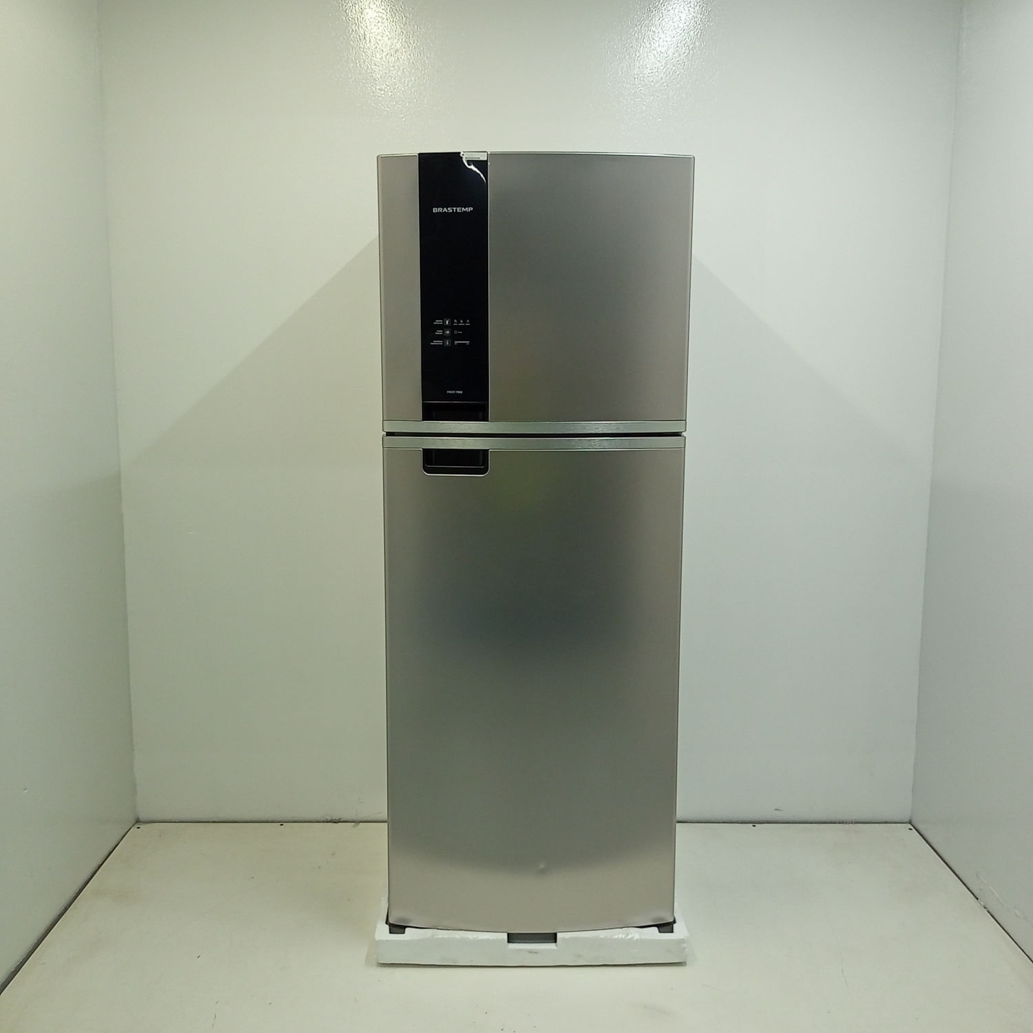Geladeira Brastemp Frost Free Duplex A+++ 463 Litros Cor Inox Com Fresh Box E Cold Room - Brm55fkas3_Wbom_Jg6102811 110V