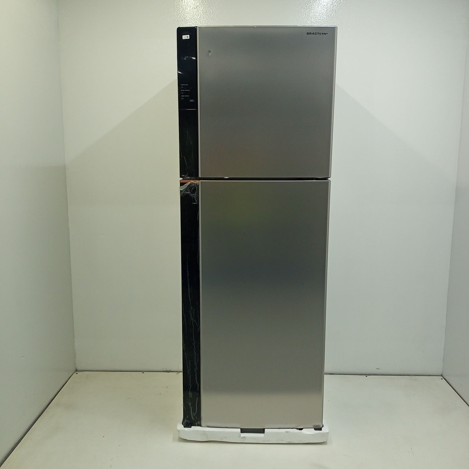 Geladeira Inteligente B= Smart Brastemp Frost Free Duplex 512 Litros Cor Inox - Brm62akxs3_Wbom_Jg6101700 Bivolt