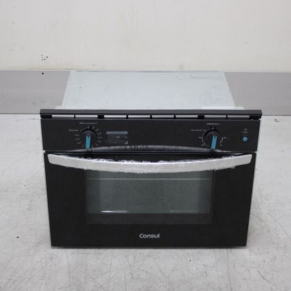 Forno de Embutir Elétrico 47 Litros Consul Preto com Timer e Função Gratinar - COB47BEAS1_WEXCELE_CG6715616 110V