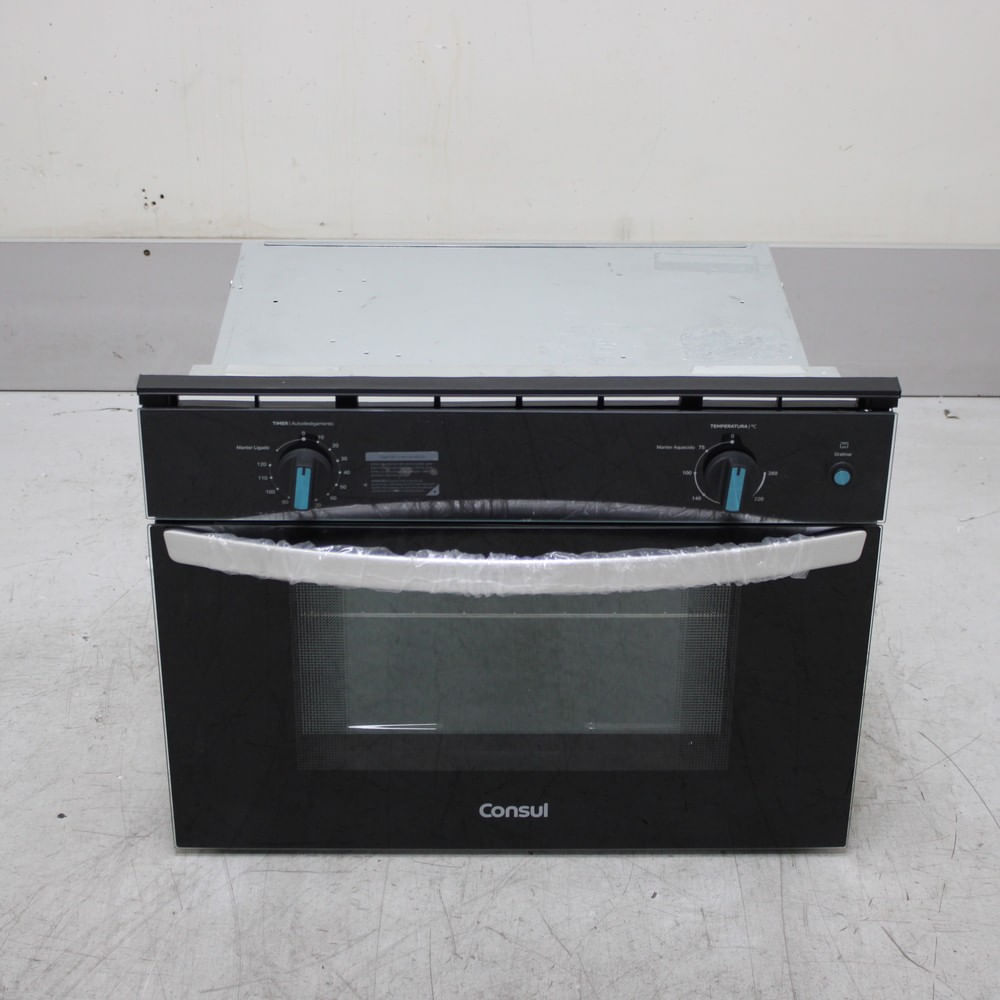 Forno De Embutir Elétrico 47 Litros Consul Preto Com Timer E Função Gratinar - Cob47beas1_Wexcele_Cg6715616 110V