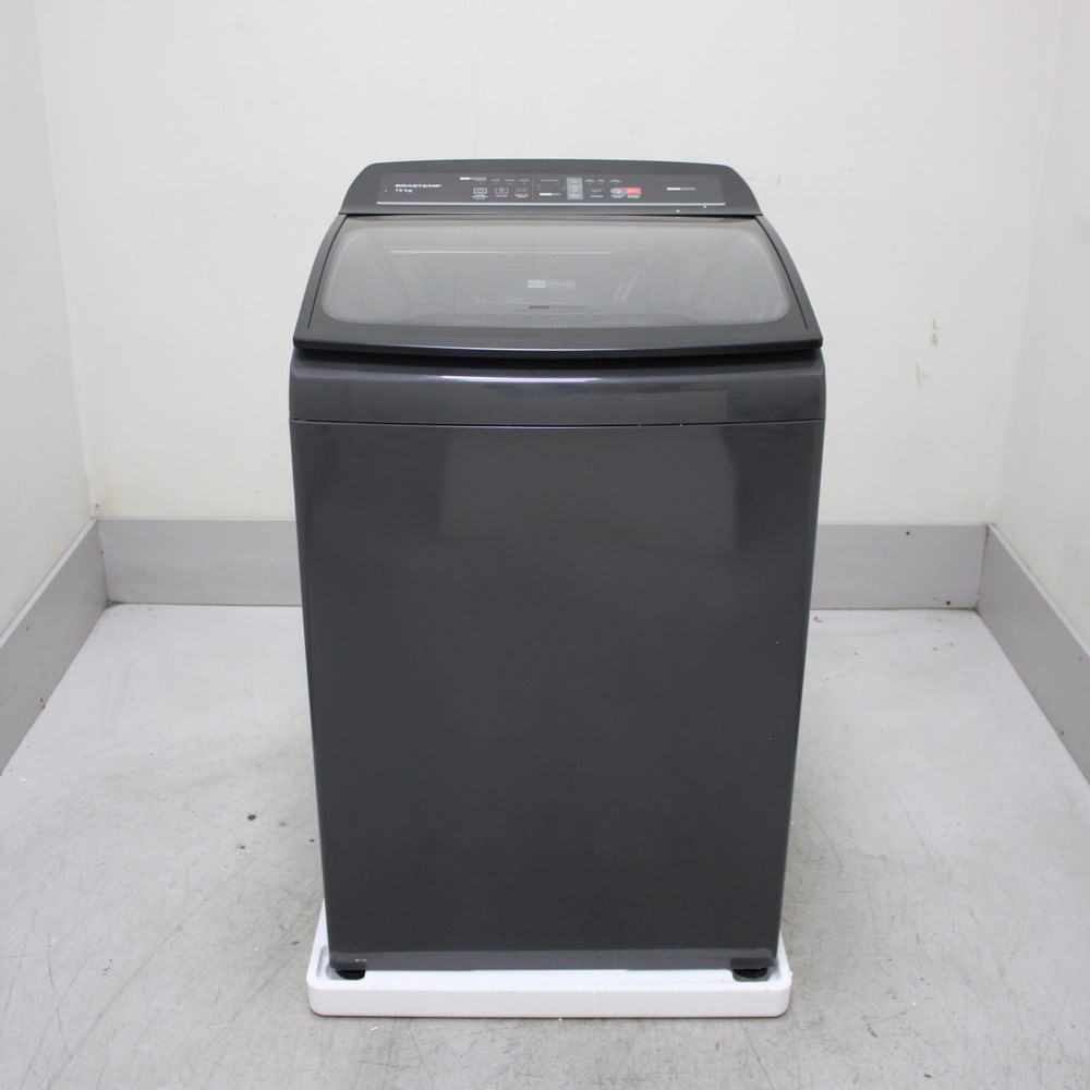 Máquina De Lavar Brastemp 15Kg Cinza Platinum Com Timer Pro - Bwt15a9as1_Wexcele_Cg6369526 110V