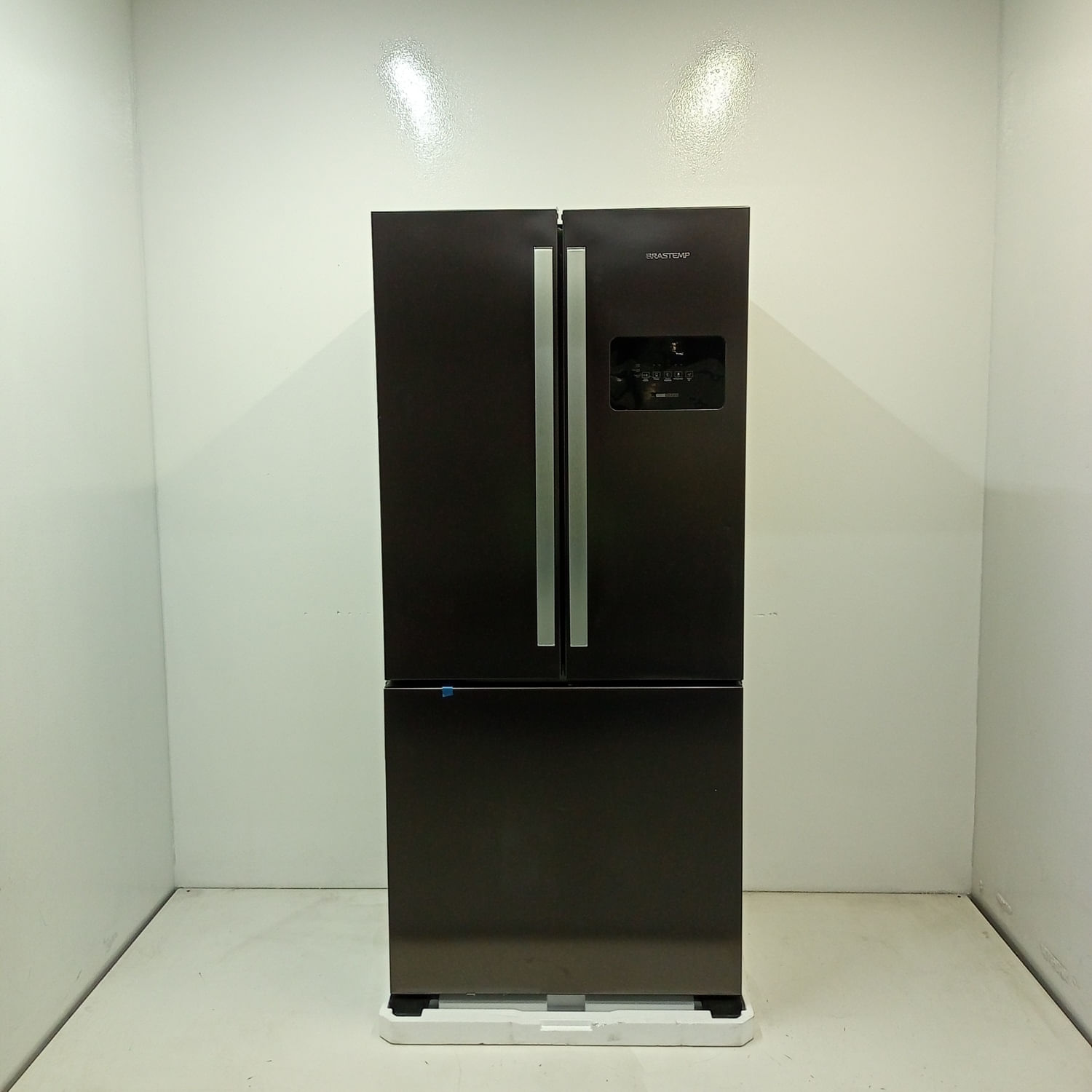 Geladeira Frost Free French Door 3 Black Inox Brastemp - Bro85meas3_Wbom_Jg6210527 110V