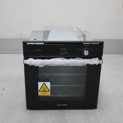 Forno de Embutir a Gás Brastemp 78 Litros Preto com Grill e Timer Touch - BOA84AERS1_WEXCELE_CG6715615 220V