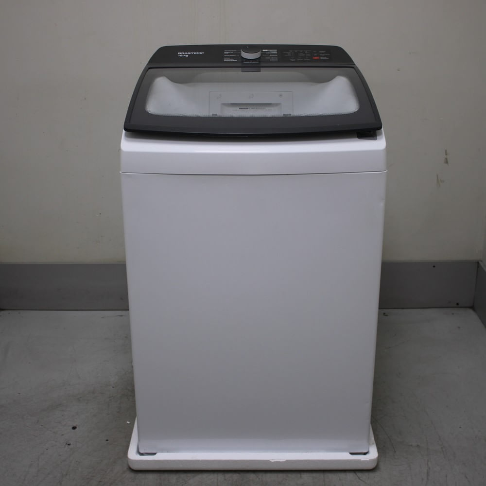 Máquina De Lavar Brastemp 18Kg Branca Com Ciclo Tira Manchas Advanced E Ciclo Antibolinhas - Bwf18abas3_Wbom_Cg6410478 110V