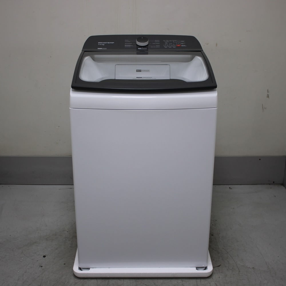 Máquina De Lavar Branca 14Kg Brastemp Com Smart Sensor E Lavagem Rápida - Bwj14abas1_Wexcele_Cg6404930 110V