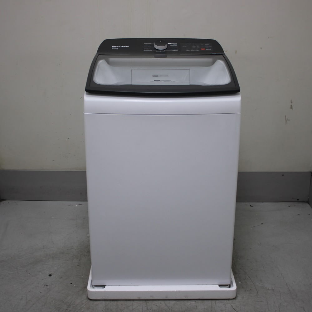 Máquina De Lavar Brastemp 15Kg Branca Com Ciclo Tira Manchas Advanced E Smart Sensor - Bwf15abas3_Wbom_Cg6396933 110V