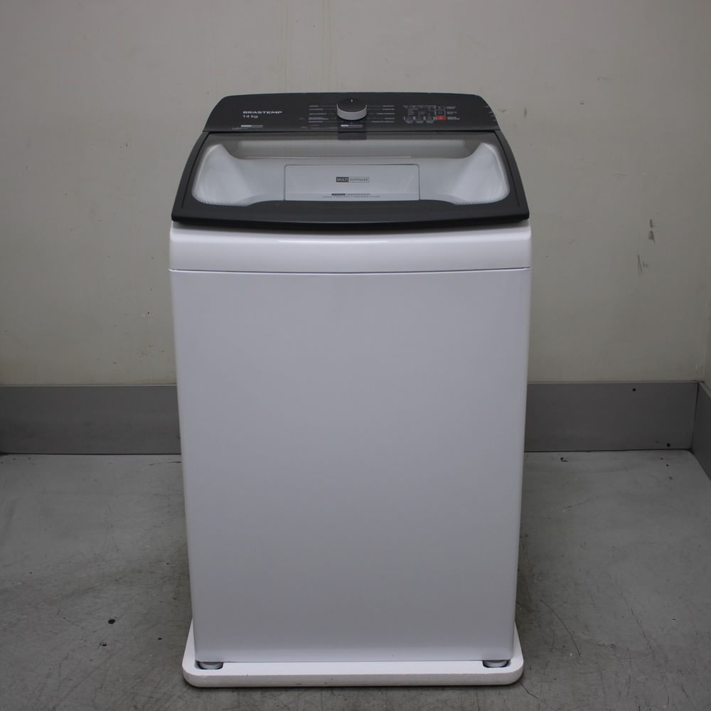 Máquina De Lavar Branca 14Kg Brastemp Com Smart Sensor E Lavagem Rápida - Bwj14abas2_Wotimo_Cg6390660 110V