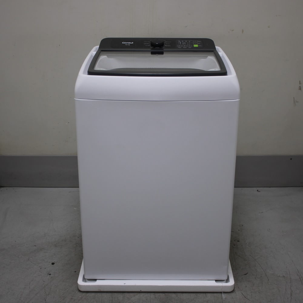 Máquina De Lavar Consul 15Kg Branca Com Modo Eco - Cwn15abas3_Wbom_Cg6728006 110V