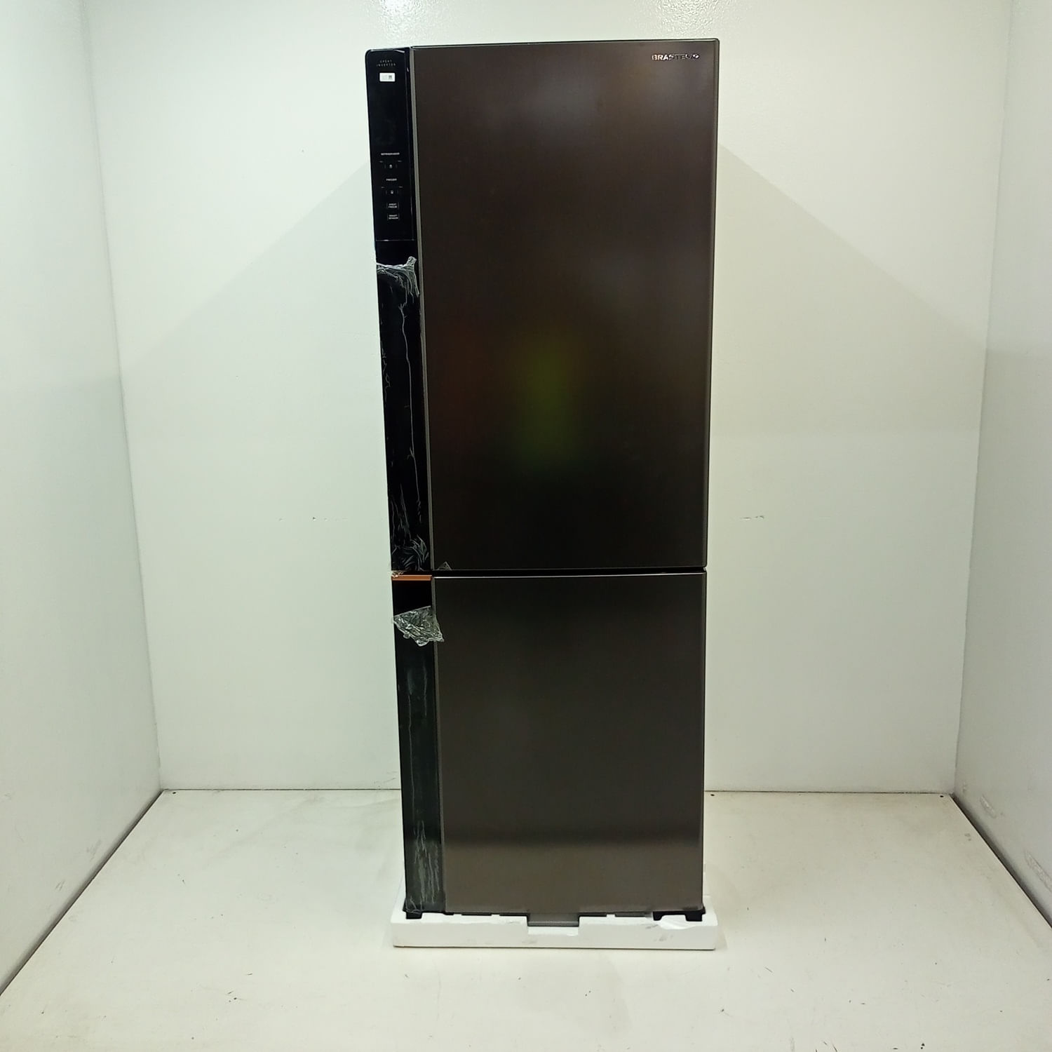 Geladeira Inteligente B= Smart Brastemp Frost Free Inverse 500 Litros Cor Black Inox - Bre66aexs3_Wbom_Jg6273618 Bivolt