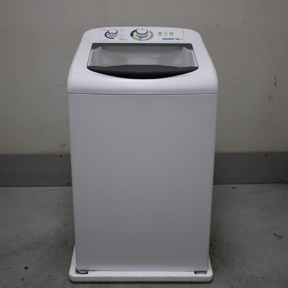 Máquina De Lavar Consul 12Kg Branca Com Dosagem Econômica E Ciclo Edredom - Cwh12bbbs2_Wotimo_Cg6405132 220V