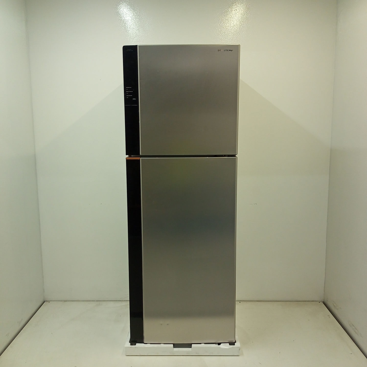 Geladeira Inteligente B= Smart Brastemp Frost Free Duplex 512 Litros Cor Inox - Brm62akxs3_Wbom_Jg6287712 Bivolt