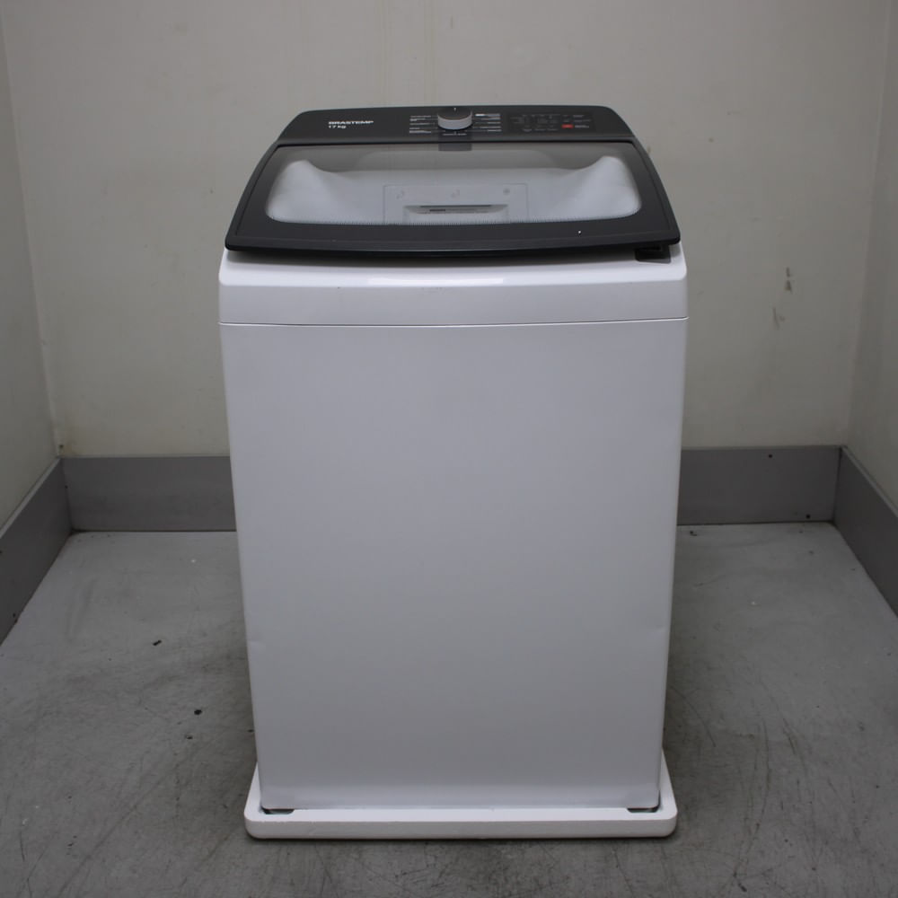 Máquina De Lavar Brastemp 17Kg Branca Com Ciclo Tira Manchas Advanced E Ciclo Antibolinha - Bwk17abas3_Wbom_Cg6480338 110V