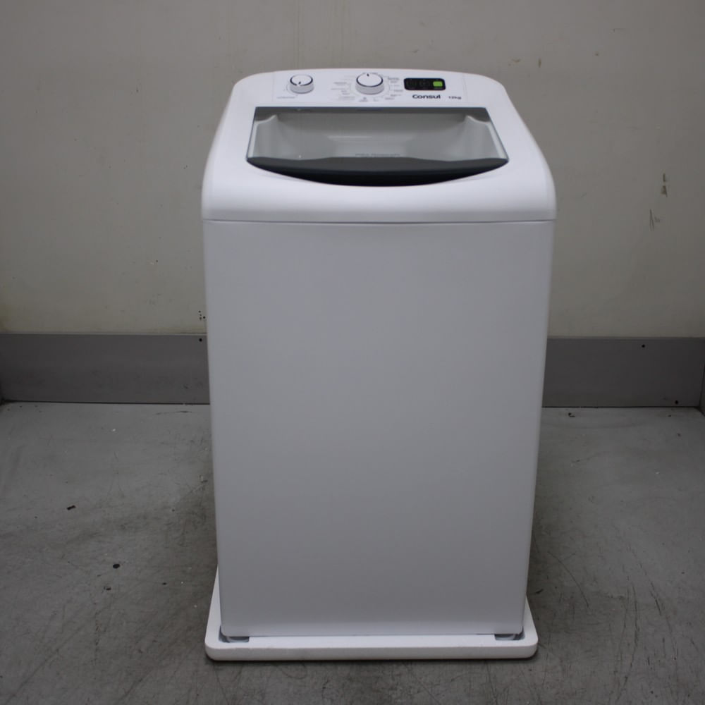 Máquina De Lavar Branca Consul 12Kg Com Dosagem Econômica E Ciclo Edredom - Cwm12abas1_Wexcele_Cg6476117 110V
