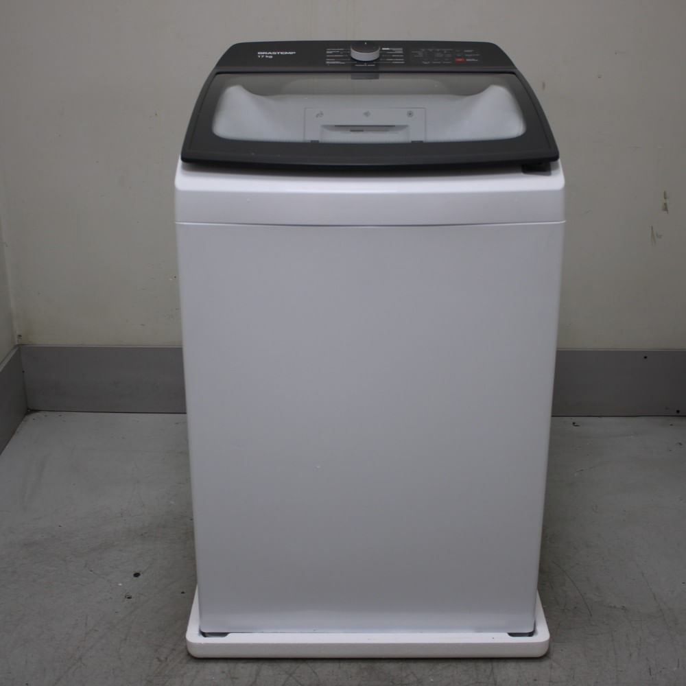 Máquina De Lavar Brastemp 17Kg Branca Com Ciclo Tira Manchas Advanced E Ciclo Antibolinha - Bwk17abbs3_Wbom_Cg6369777 220V