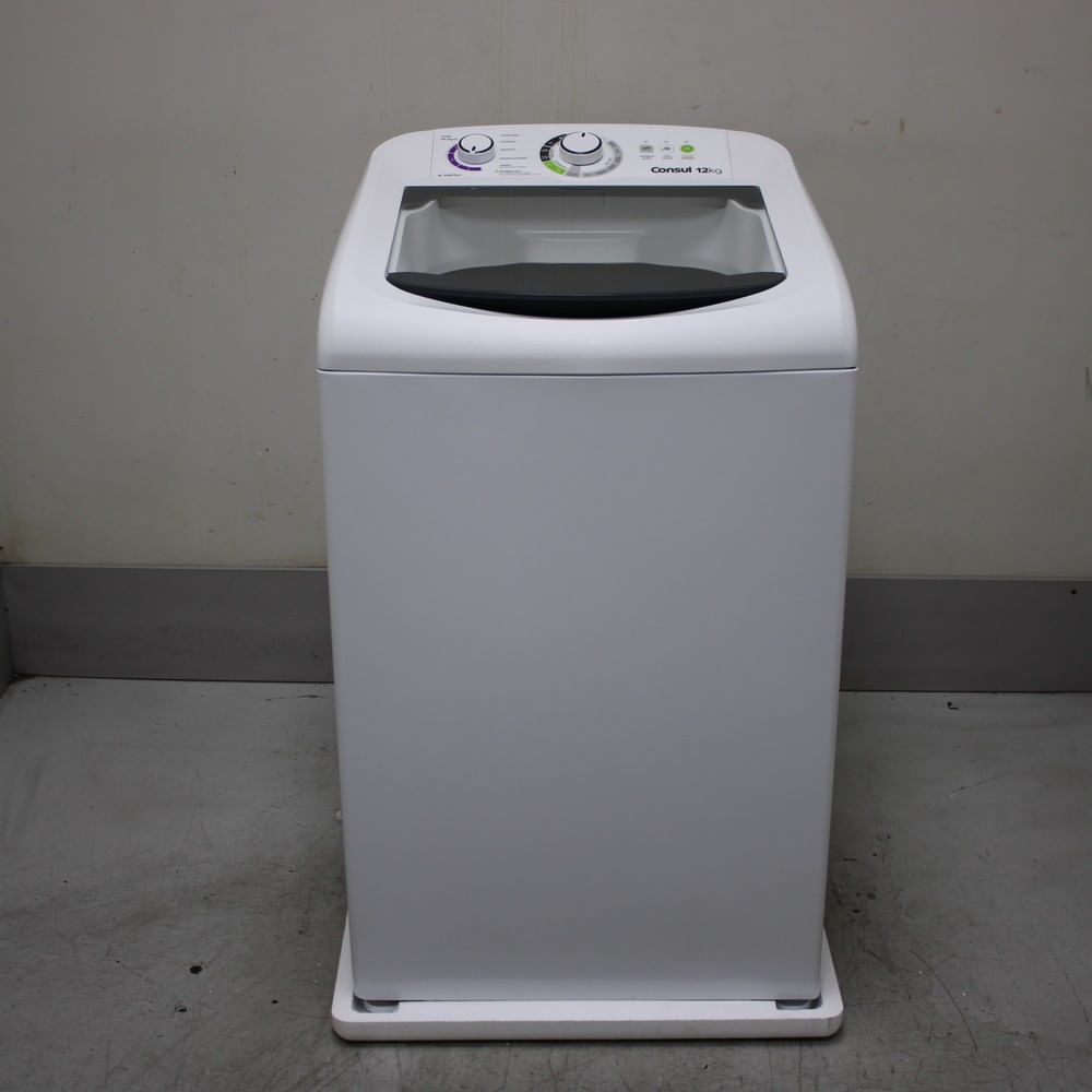 Máquina de Lavar Consul 12Kg Branca com Dosagem Econômica e Ciclo Edredom - CWH12BBBS3_WBOM_CG6369776