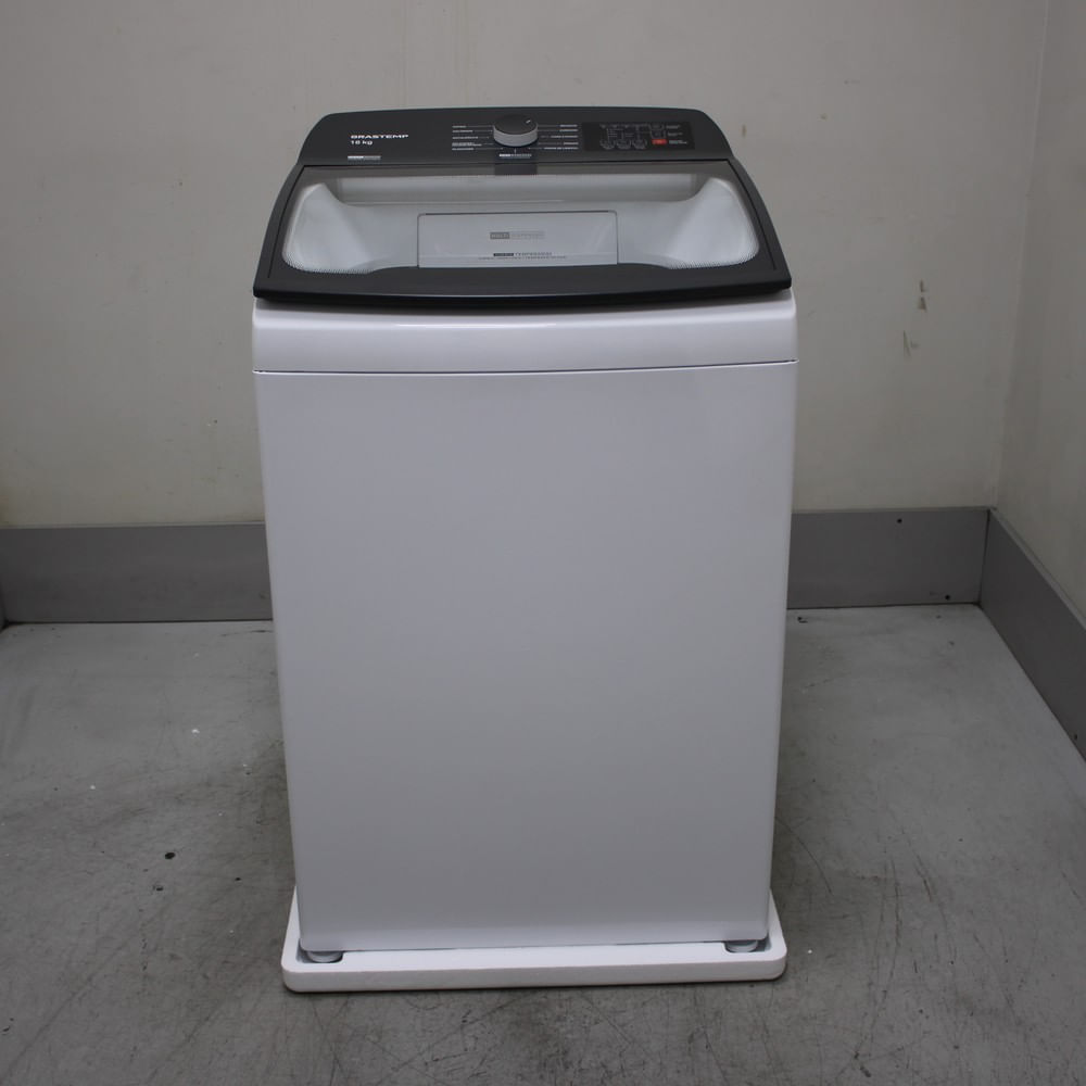 Máquina De Lavar Brastemp 16Kg Branca Com Ciclo Tira Manchas Advanced E Smart Sensor - Bwf16abas1_Wexcele_Cg6502128 110V