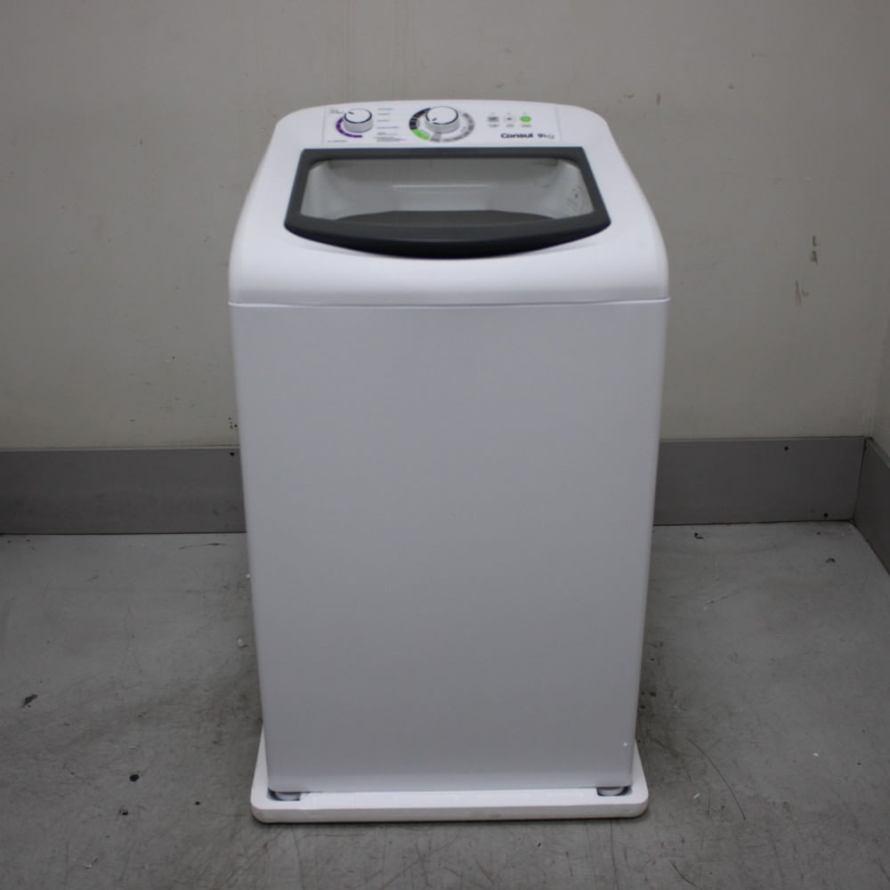 Máquina De Lavar Consul 9Kg Branca Com Dosagem Econômica E Ciclo Edredom - Cwb09bbas2_Wotimo_Cg6327325 110V