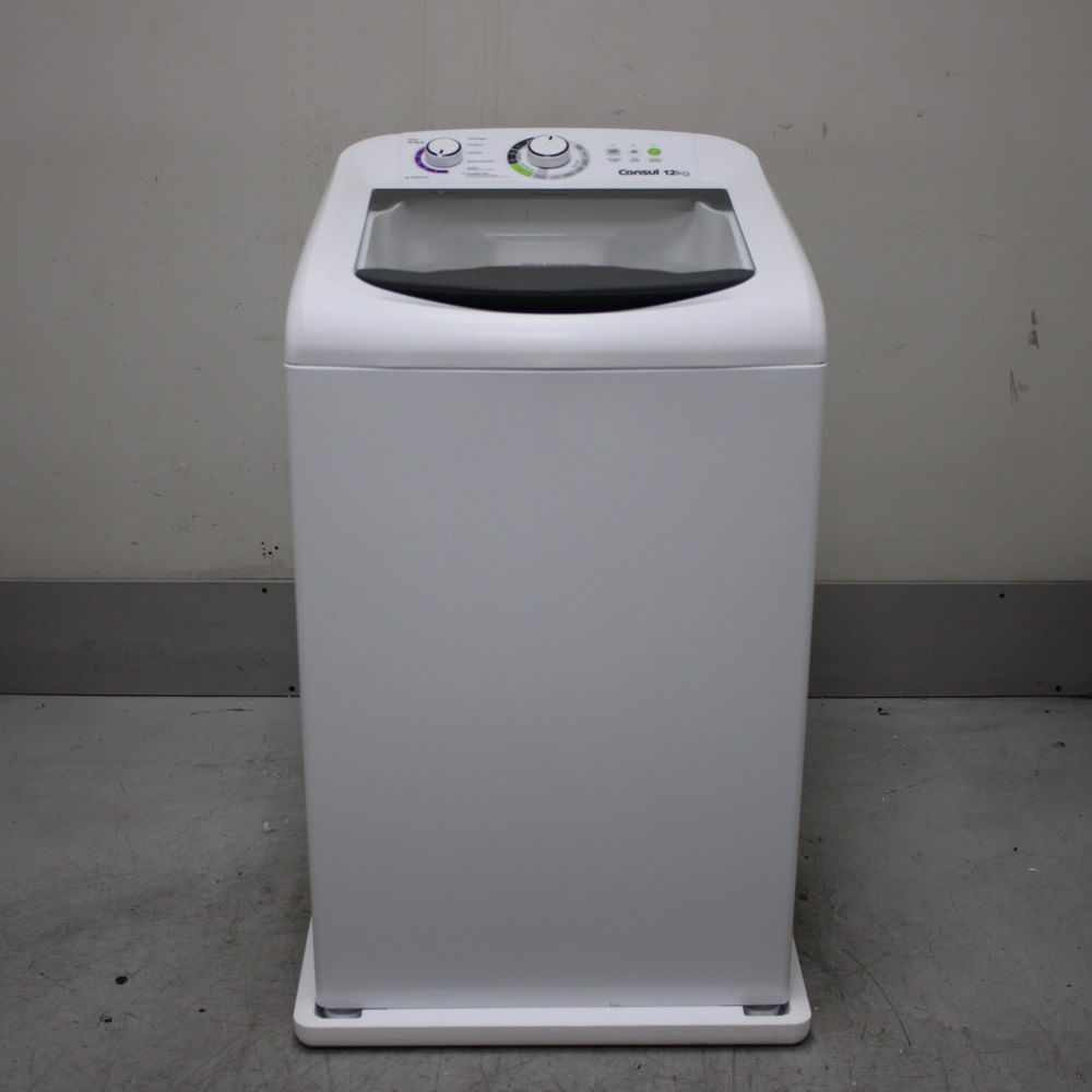 Máquina De Lavar Consul 12Kg Branca Com Dosagem Econômica E Ciclo Edredom - Cwh12bbbs1_Wexcele_Cf6312469 220V