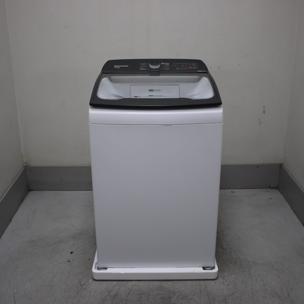 Máquina De Lavar Brastemp 15Kg Branca Com Ciclo Tira Manchas Advanced E Smart Sensor - Bwf15abbs3_Wbom_Cf6312467 220V