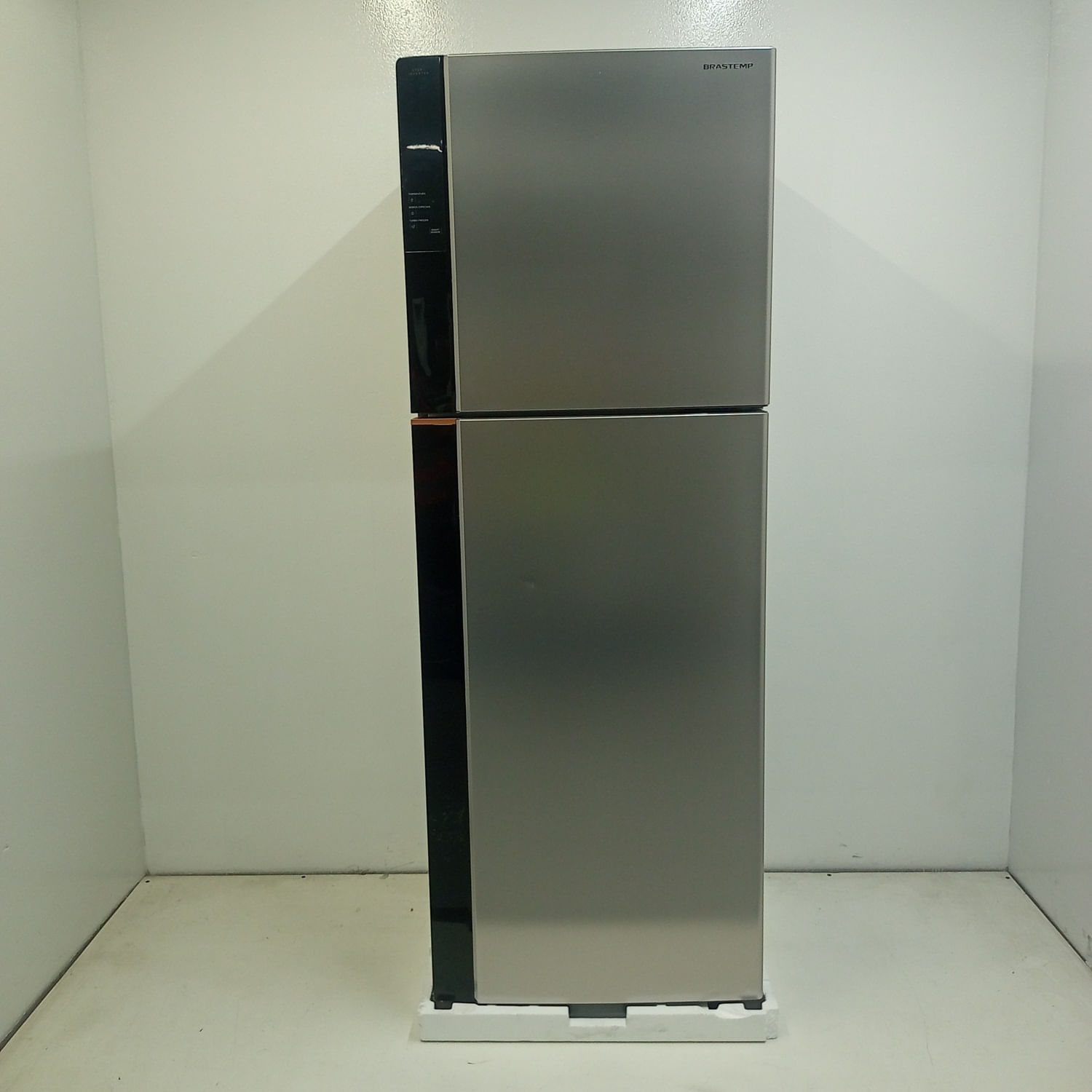 Geladeira Inteligente B= Smart Brastemp Frost Free Duplex 512 Litros Cor Inox - Brm62akxs3_Wbom_Jg6353703 Bivolt