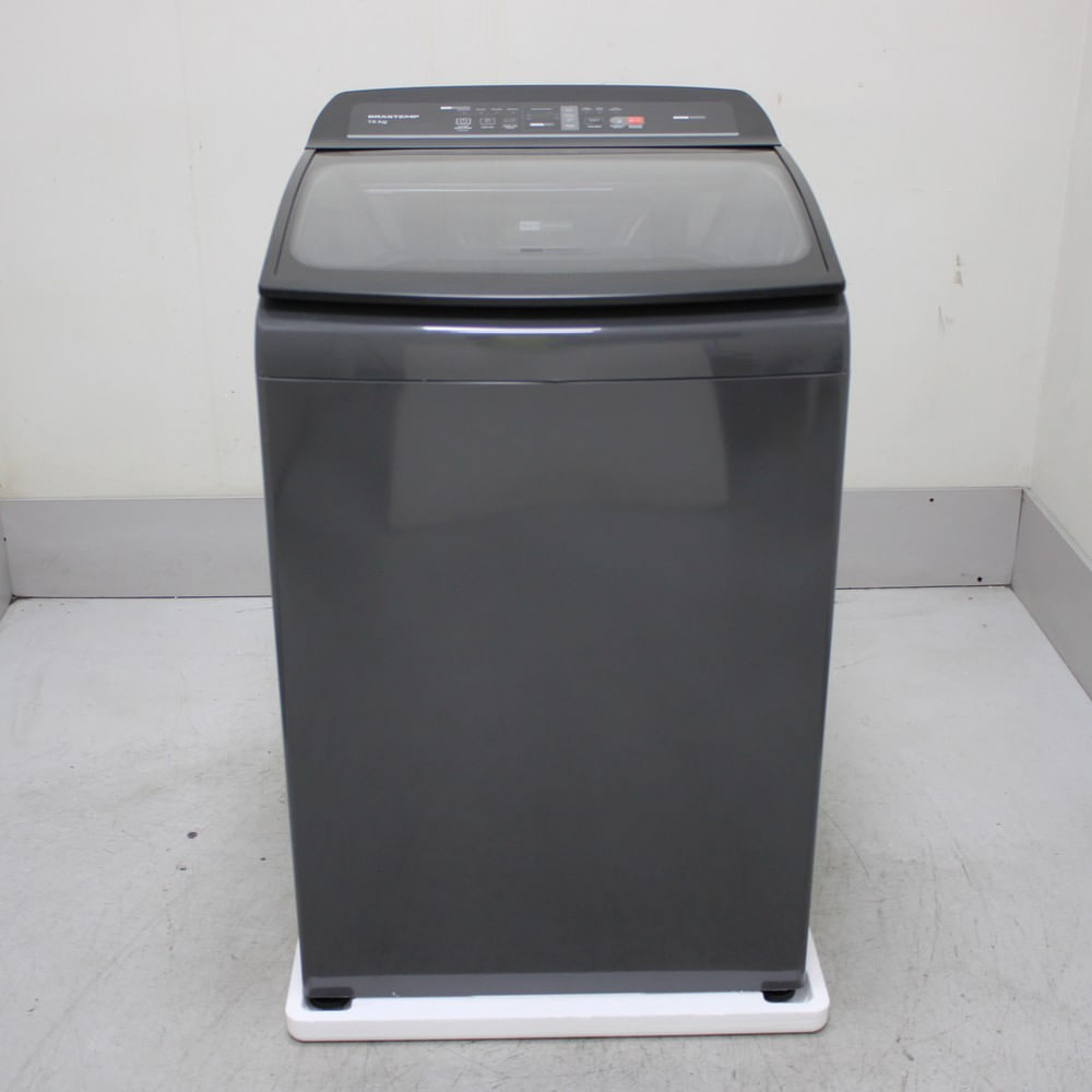 Máquina de Lavar Brastemp 15Kg Cinza Platinum com Timer Pro - BWT15A9BS1_WEXCELE_CG6518971