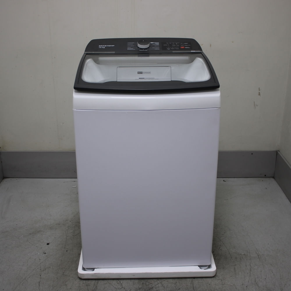Máquina De Lavar Brastemp 15Kg Branca Com Ciclo Tira Manchas Advanced E Smart Sensor - Bwf15abbs1_Wexcele_Ch6571653 220V