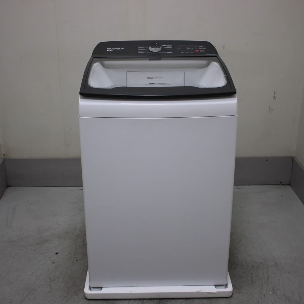 Máquina De Lavar Brastemp 15Kg Branca Com Ciclo Tira Manchas Advanced E Smart Sensor - Bwf15abbs3_Wbom_Cg6539748 220V