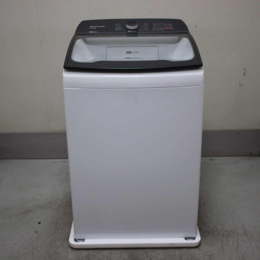 Máquina De Lavar Branca 14Kg Brastemp Com Smart Sensor E Lavagem Rápida - Bwj14abbs2_Wotimo_Cg6537101 220V