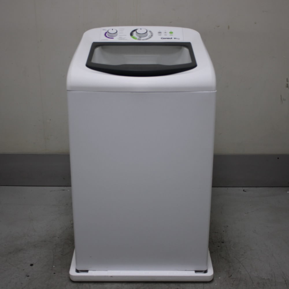 Máquina De Lavar Consul 9Kg Branca Com Dosagem Econômica E Ciclo Edredom - Cwb09bbas3_Wbom_Ch6566943 110V