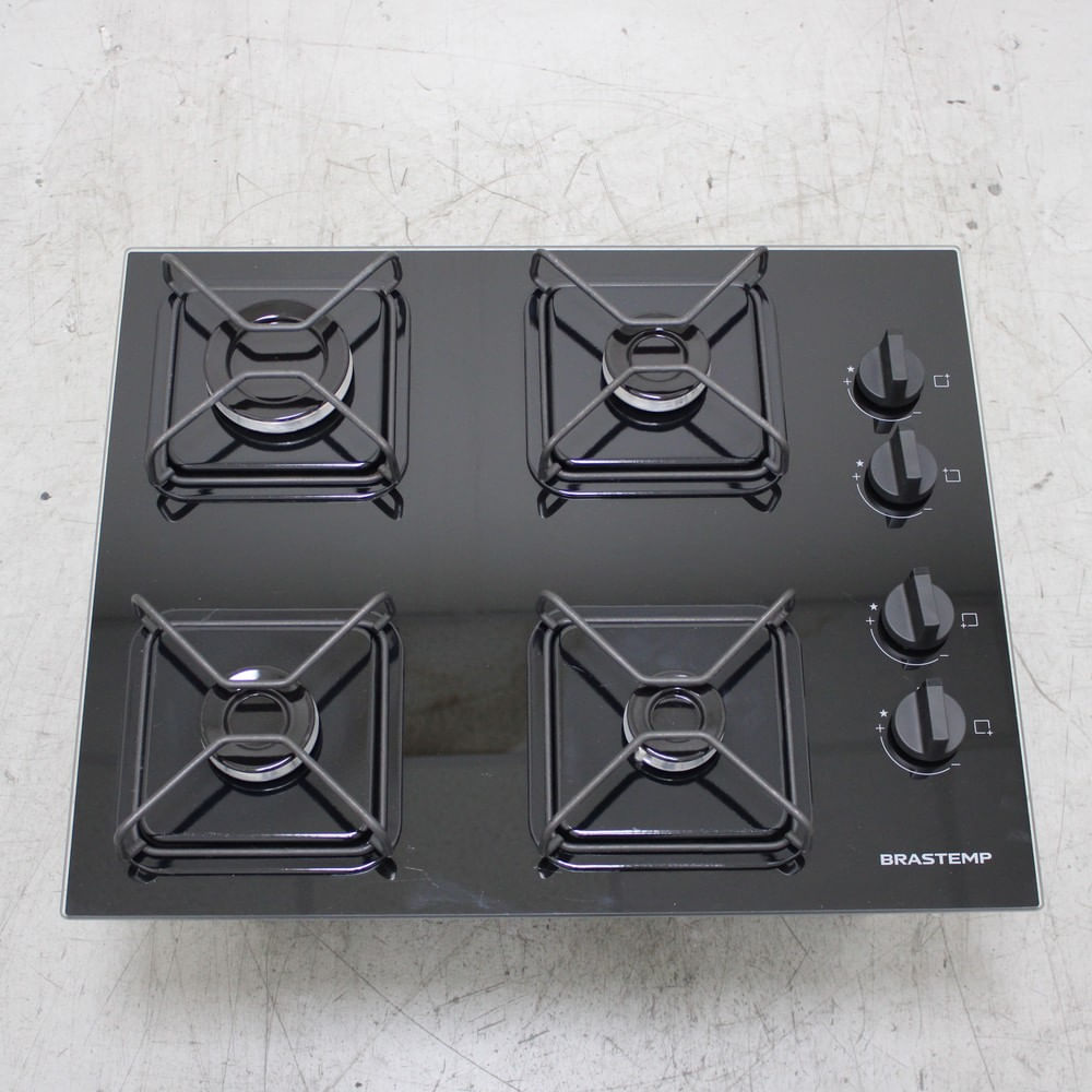 Cooktop Brastemp 4 Bocas A Gás Com Grades De Ferro Aramado E Chama Simmer - Bdd61beus2_Wotimo_Cg6741507 Bivolt