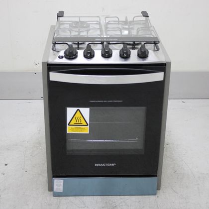 Fogão Brastemp 4 Bocas de Embutir Inox com Dupla Chama e Grades Individuais - BYO4EBRUS1_WEXCELE_CH6776318 BIVOLT