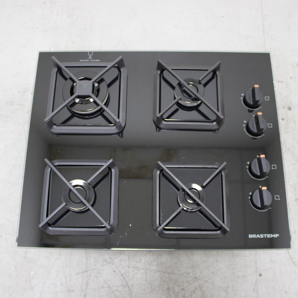 Cooktop Brastemp 4 Bocas a Gás, Grades de Ferro Fundido e Chamas Especiais - BDS62AEUS3_WBOM_CH6029981