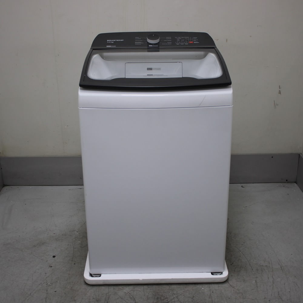 Máquina De Lavar Branca 14Kg Brastemp Com Smart Sensor E Lavagem Rápida - Bwj14abbs2_Wotimo_Ch6557994 220V