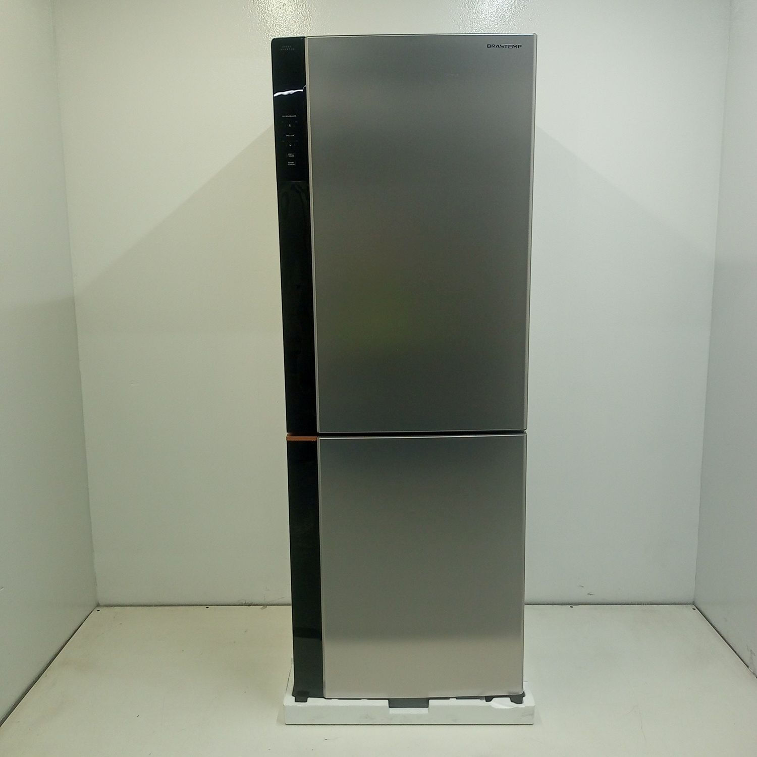 Geladeira Inteligente B= Smart Brastemp Frost Free Inverse 500 Litros Cor Inox - Bre66akxs3_Wbom_Jg6382728 Bivolt